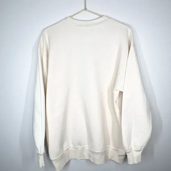 VTG 90s Basket Collector NameMe Calligraphy Graphic Sweatshirt Longaberger XL - Picture 5 of 8